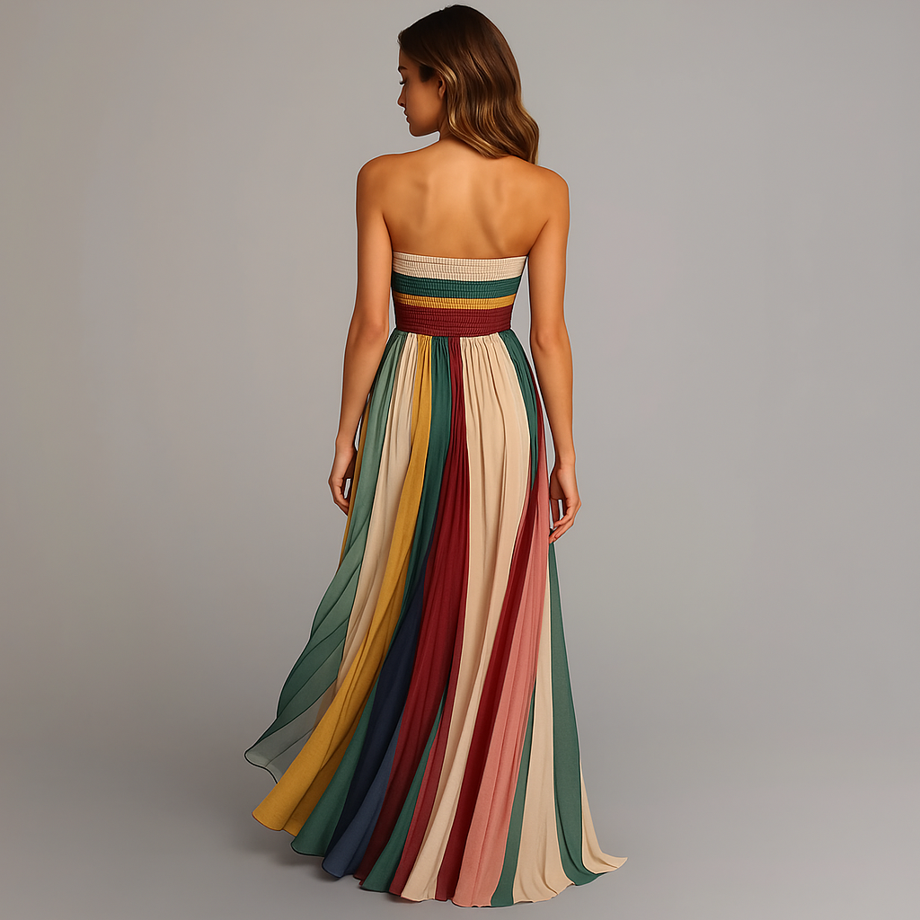 Women's Holiday Glamour Maxi Dress