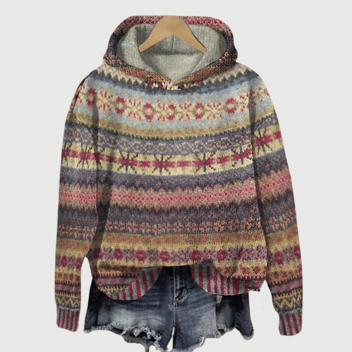 Samantha | Ladies Norwegian hooded sweater | winter 1