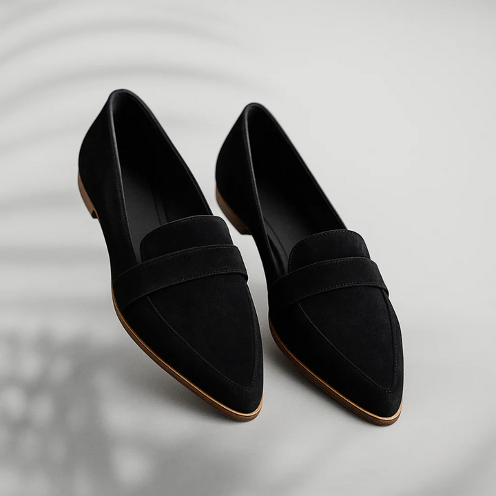 Women's Leather Loafers Slip On