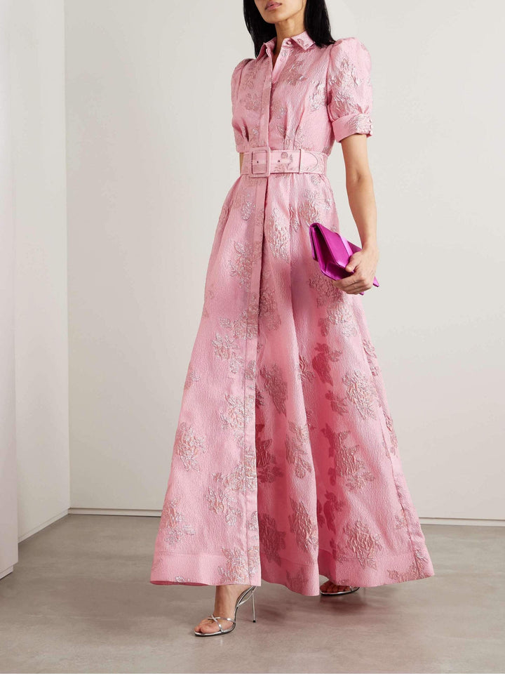 Women's Refined Wedding Guest Maxi Dress