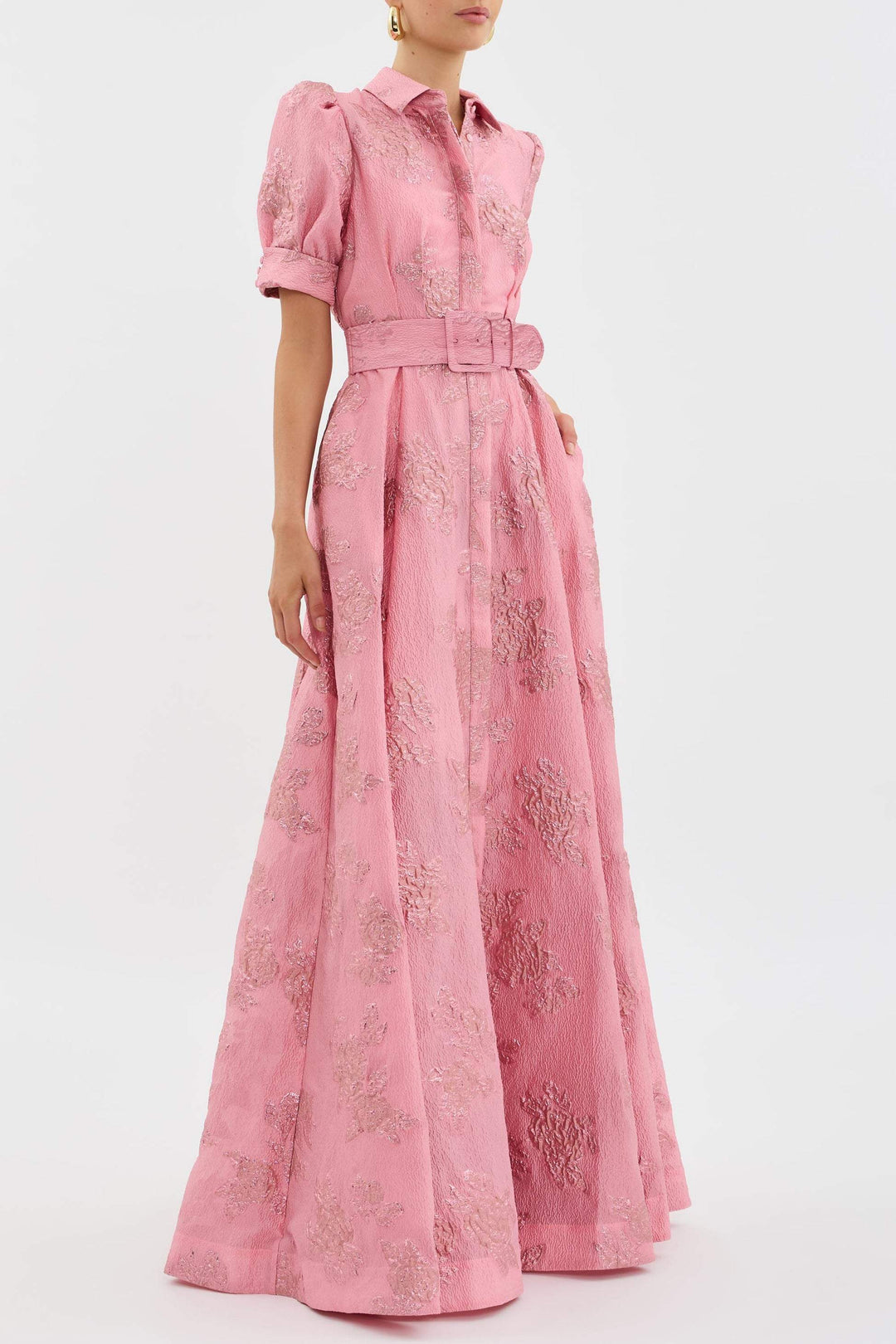 Women's Refined Wedding Guest Maxi Dress