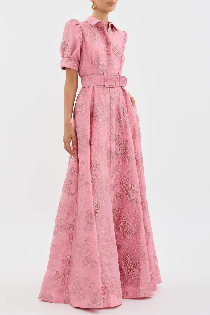 Women's Refined Wedding Guest Maxi Dress