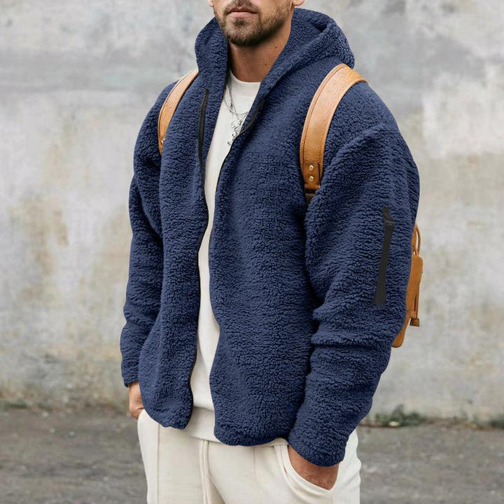 Men's Hooded Winter Jacket | Loose Fit-2