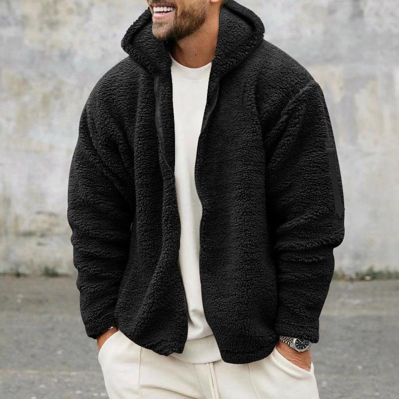 Men's Hooded Winter Jacket | Loose Fit-1