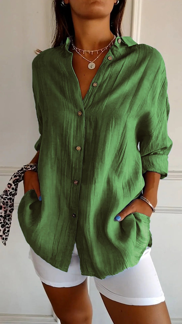 Women's Oversized Button Down Shirt