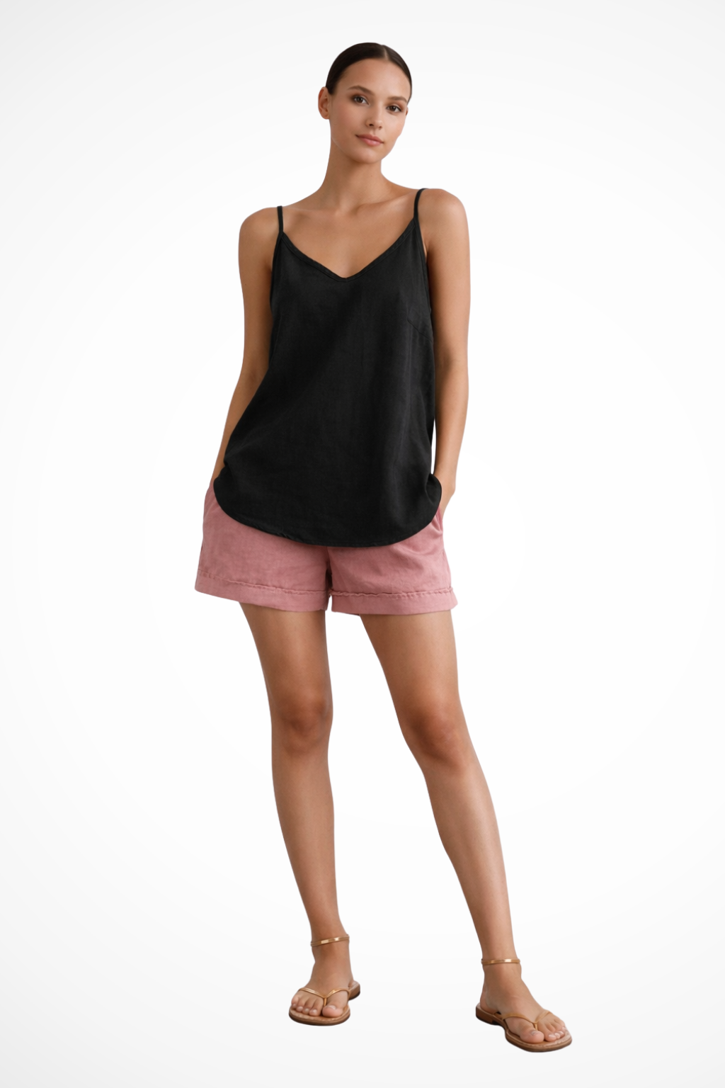 Women's Sleeveless V-Neck Camisole
