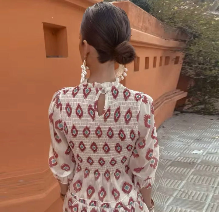Women's A-Line Mini Dress for Weddings