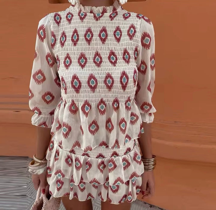 Women's A-Line Mini Dress for Weddings