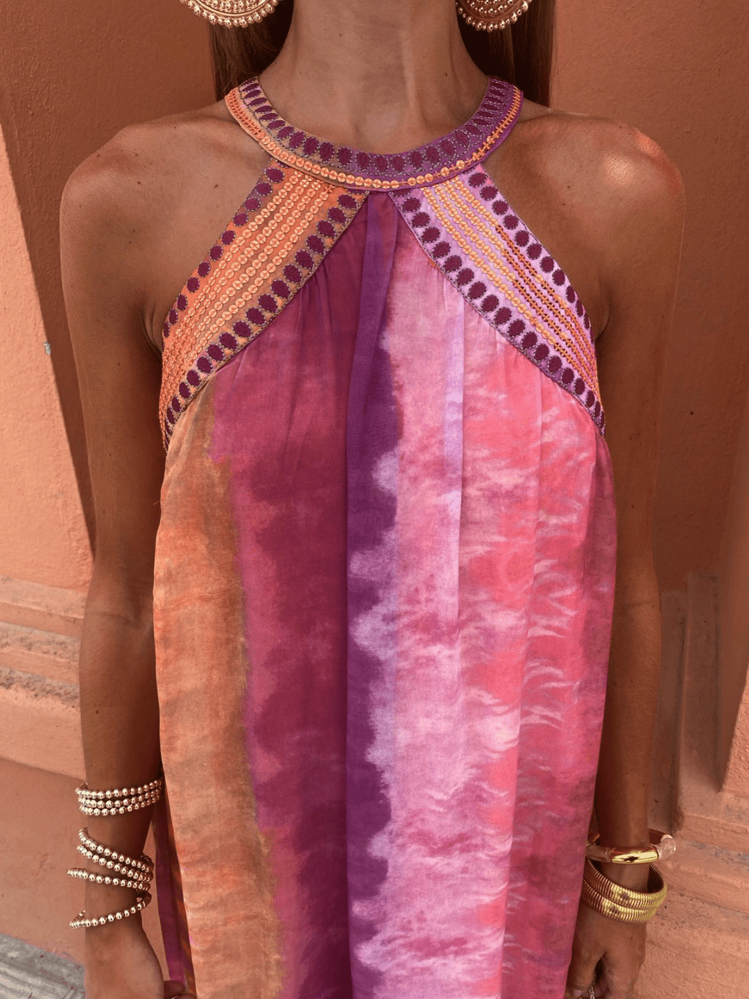 Women's Ombre Wedding Maxi Dress
