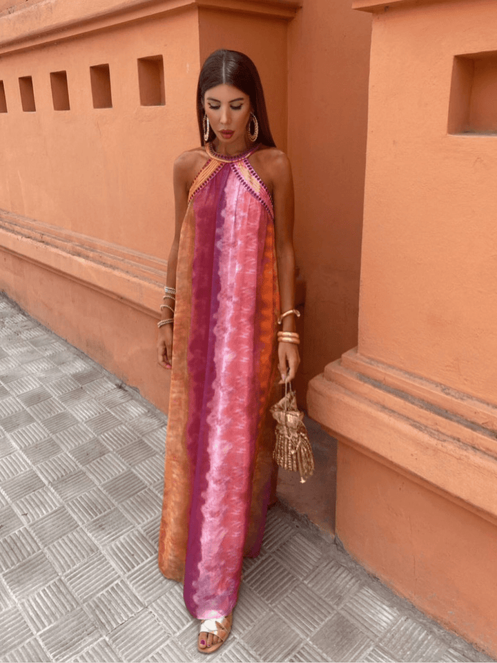 Women's Ombre Wedding Maxi Dress
