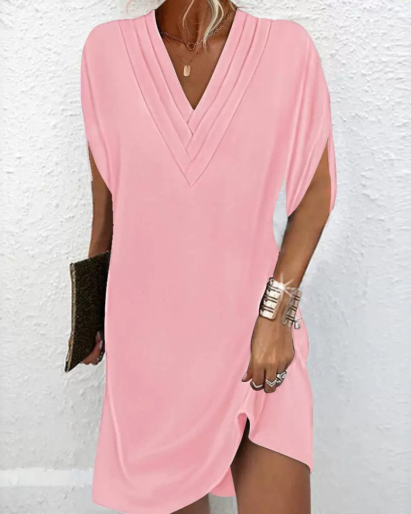 Elegant Split Sleeve Dress for Women