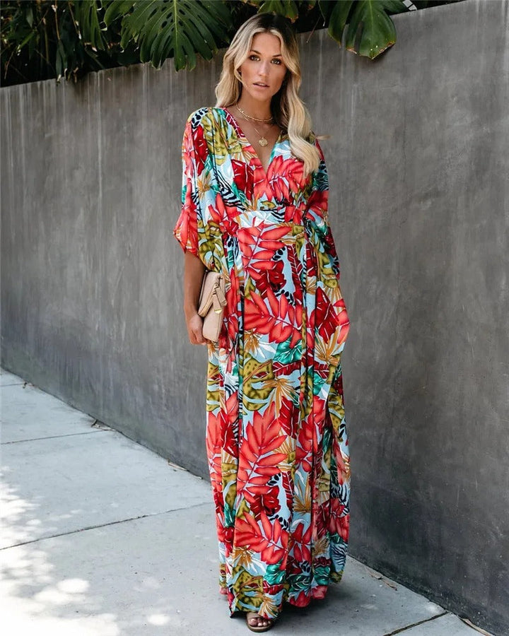 Women's Wrap Wedding Maxi Dress