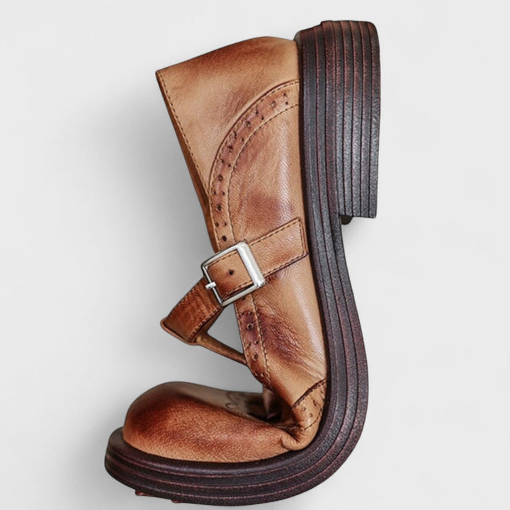 Heels Slip On Classic Style for Women