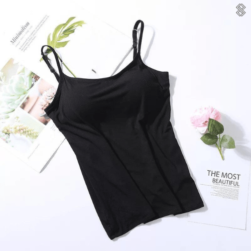 Silkysecure top with integrated bra 1