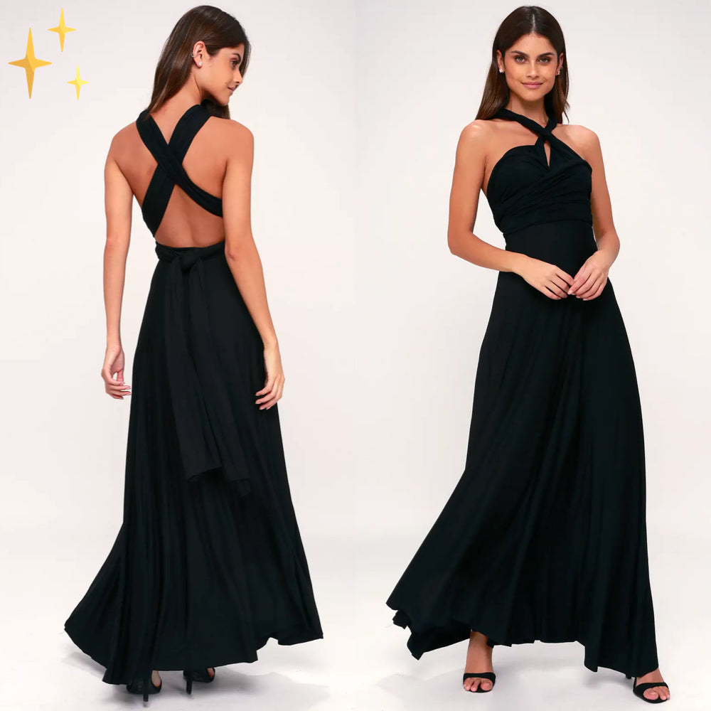 Elegant Wrap Maxi Dress | Light, Flowy and Perfect for Any Occasion