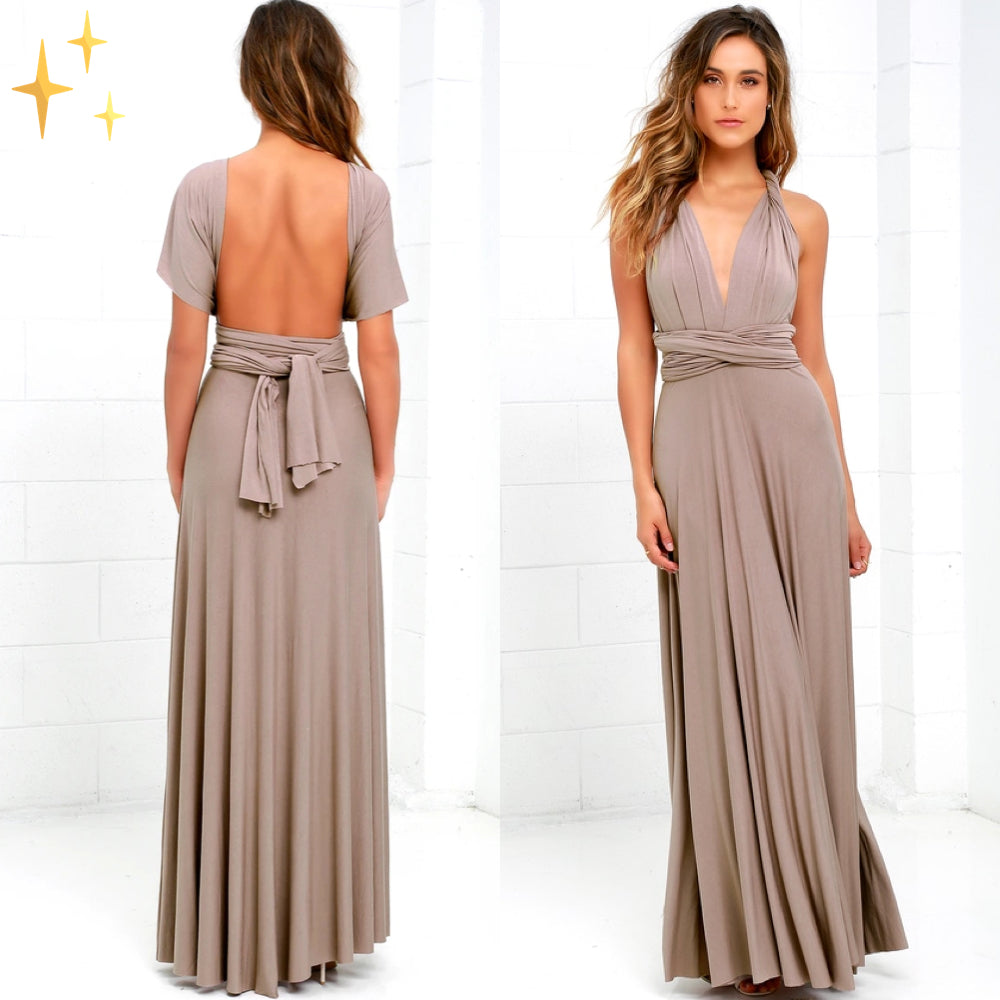 Elegant Wrap Maxi Dress | Light, Flowy and Perfect for Any Occasion