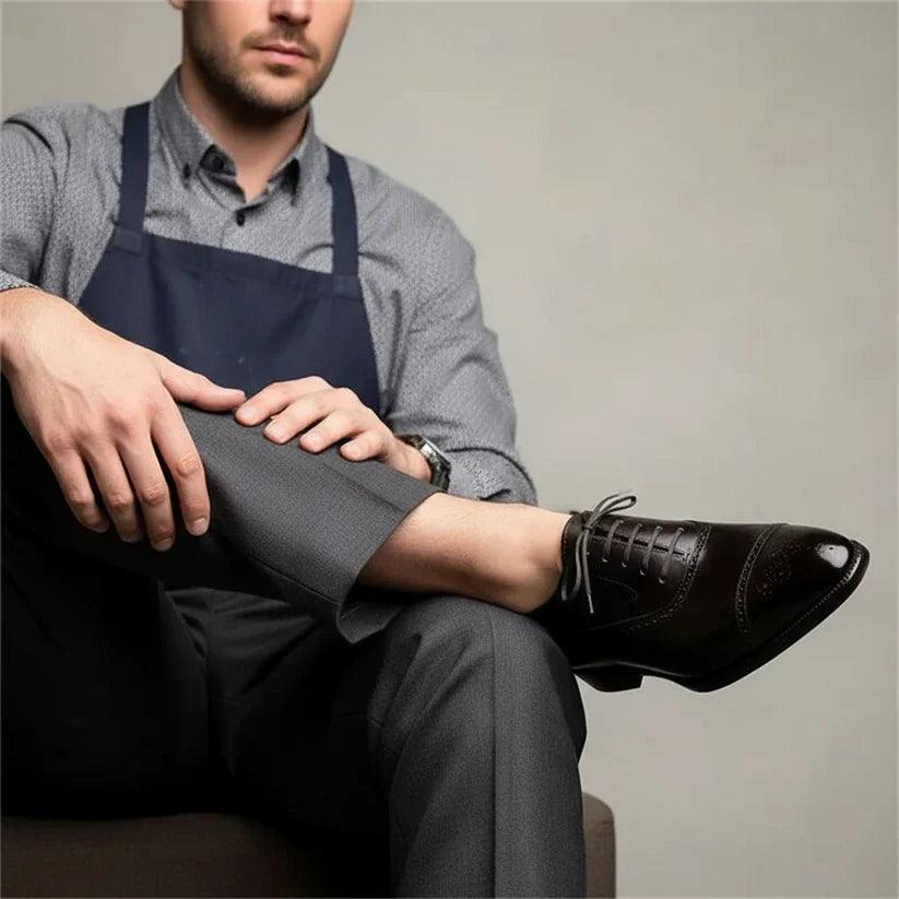 Classic Brogue Oxford Shoes for Men