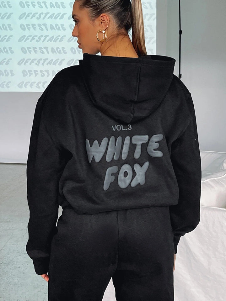 Layla | Women's Tracksuit Set Cropped Hoodie and Joggers