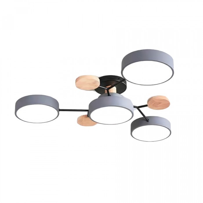 LED Ceiling Light With Organic Shape For Living And Dining Areas