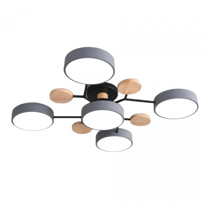 LED Ceiling Light With Organic Shape For Living And Dining Areas