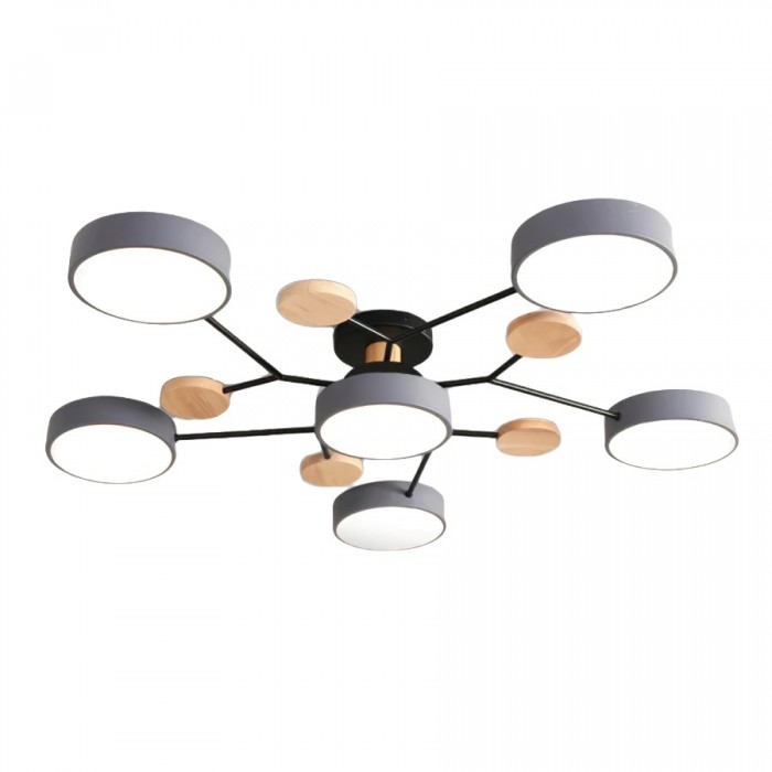 LED Ceiling Light With Organic Shape For Living And Dining Areas