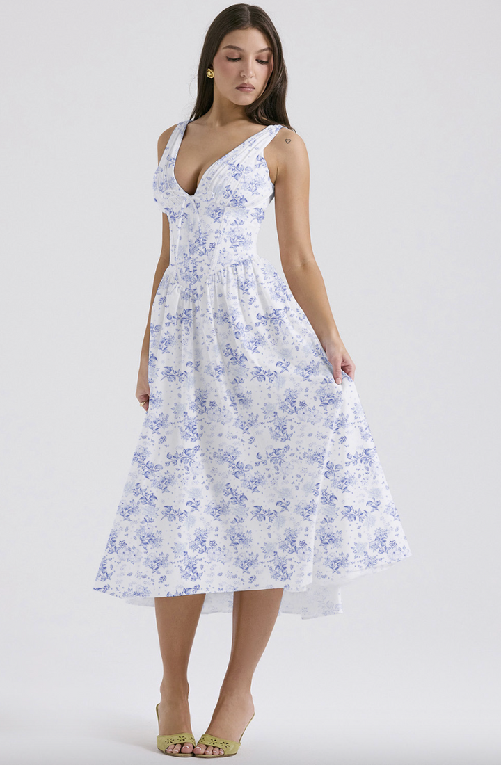 Women's Sunshine Wedding Midi Dress