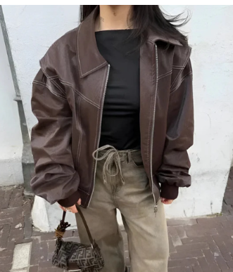 Minimalist Jacket with Scandinavian-Inspired Design for Women