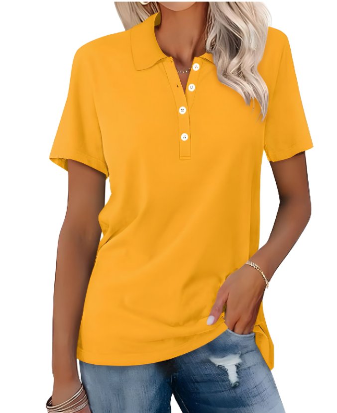 Women's Short Sleeve Polo Shirt