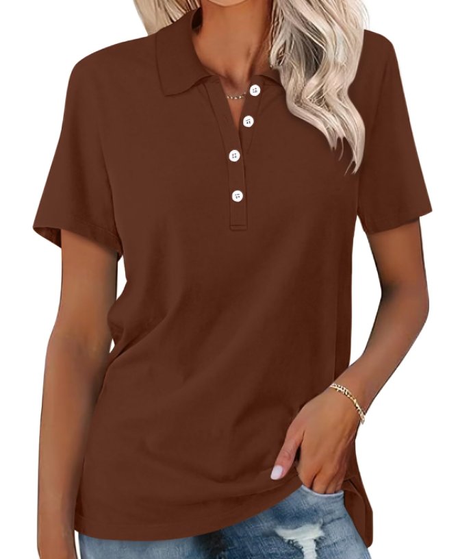Women's Short Sleeve Polo Shirt