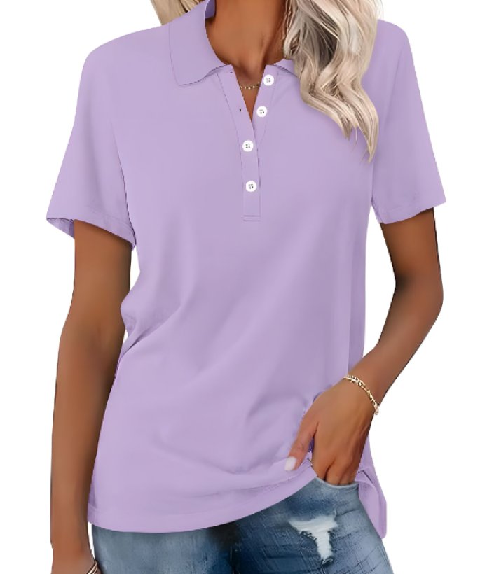 Women's Short Sleeve Polo Shirt