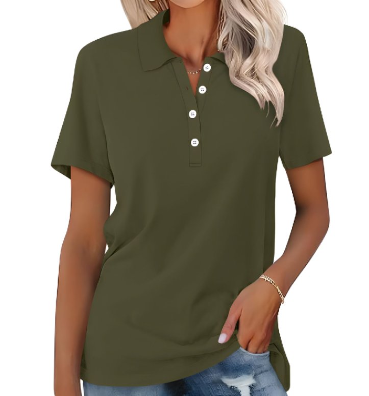 Women's Short Sleeve Polo Shirt