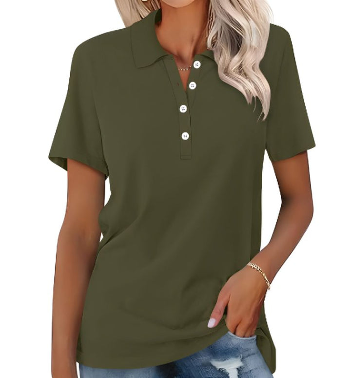 Women's Short Sleeve Polo Shirt
