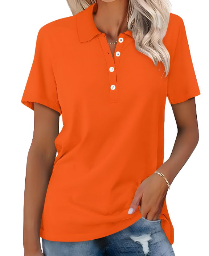 Women's Short Sleeve Polo Shirt