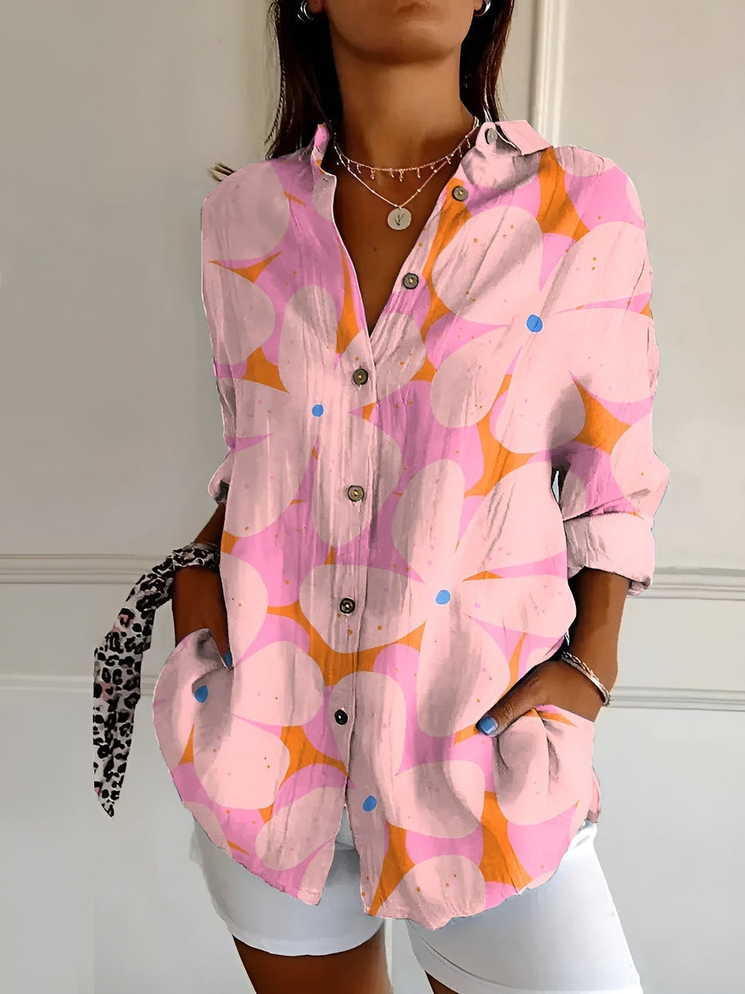 Stylish button Down shirt for women | Long -sleeved 2