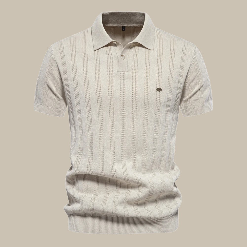 Striped Classic Polo Shirt for Men
