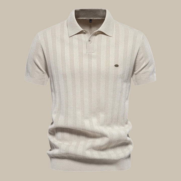 Striped Classic Polo Shirt for Men