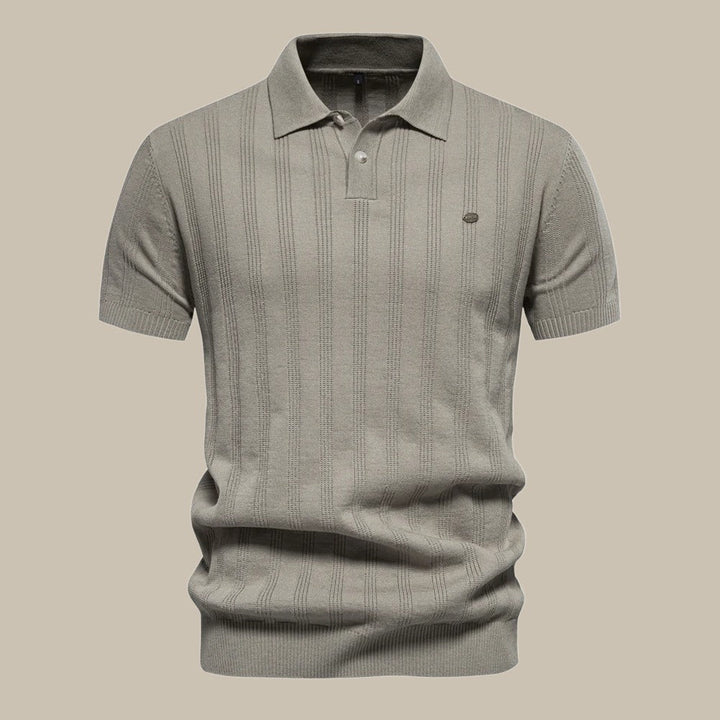 Striped Classic Polo Shirt for Men