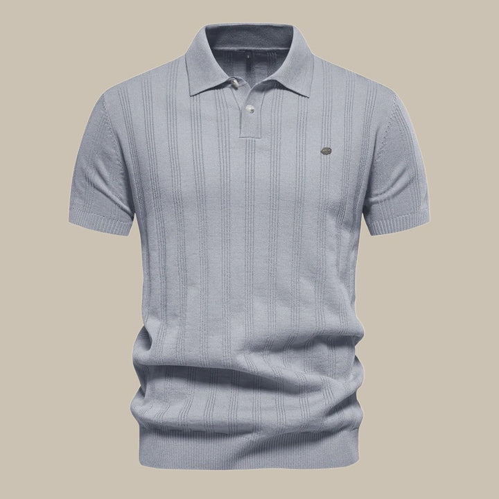 Striped Classic Polo Shirt for Men