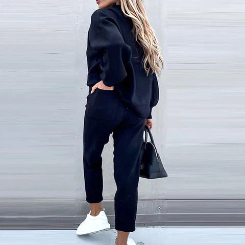 Sweater Pants Two Piece Homewear Set for Women